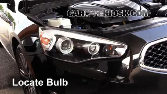 2014 Kia Cadenza Premium 3.3L V6 Luces Luz de estacionamiento (reemplazar foco)